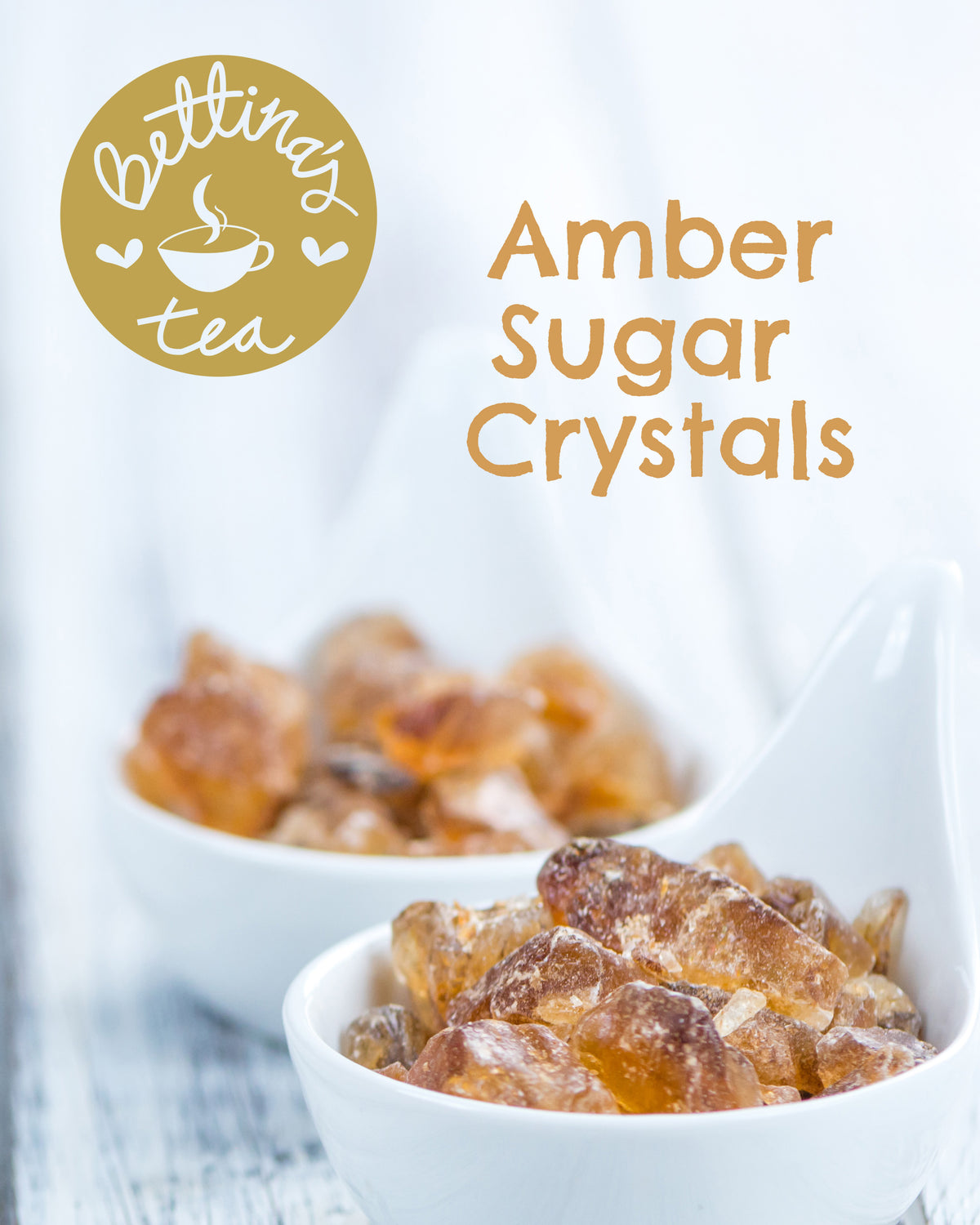 Amber Sugar Crystals