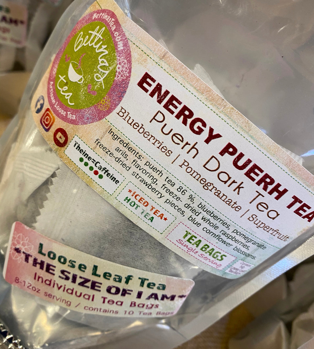 Energy Pu-Erh - Tea Sachets